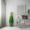 Uniquewise 24" Classic Bamboo Floor Vase Handmade, For Dining, Living Room, Entryway, Glossy Green QI003242.S.GN - alternate 5